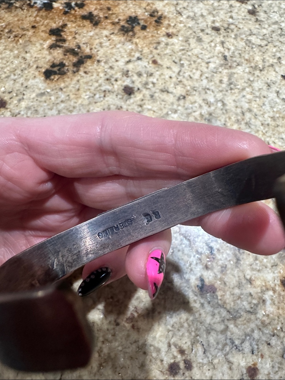 Silver cuff - Picture 2 of 3
